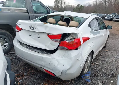 2013 Hyundai Elantra Gls z USA, uszkodzony, nr VIN 5NPDH4AE3DH371335